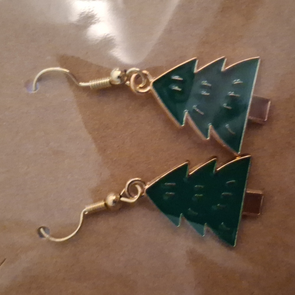 Tree earrings